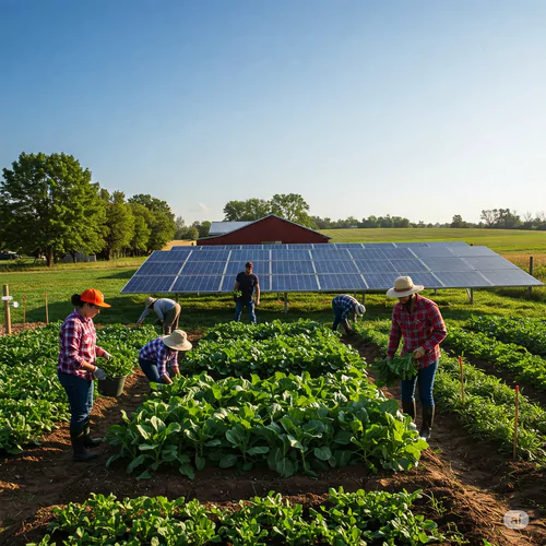 Promech solar energy agriculture farming solar