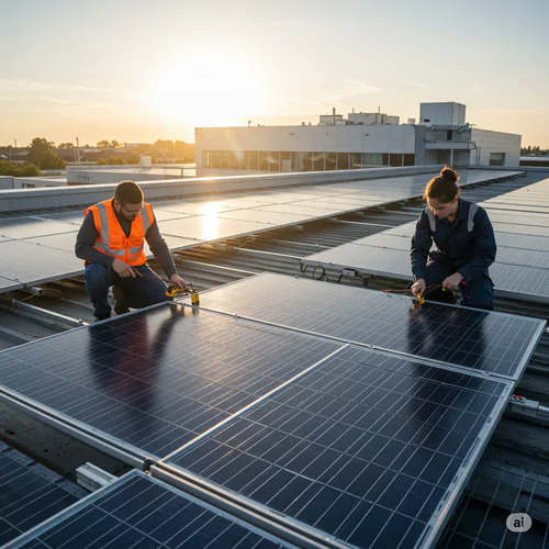 Promech solar energy commercial solar panel