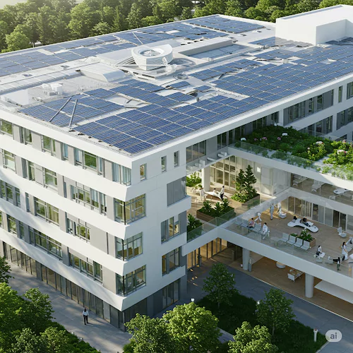 Promech solar energy healthcare solar panel
