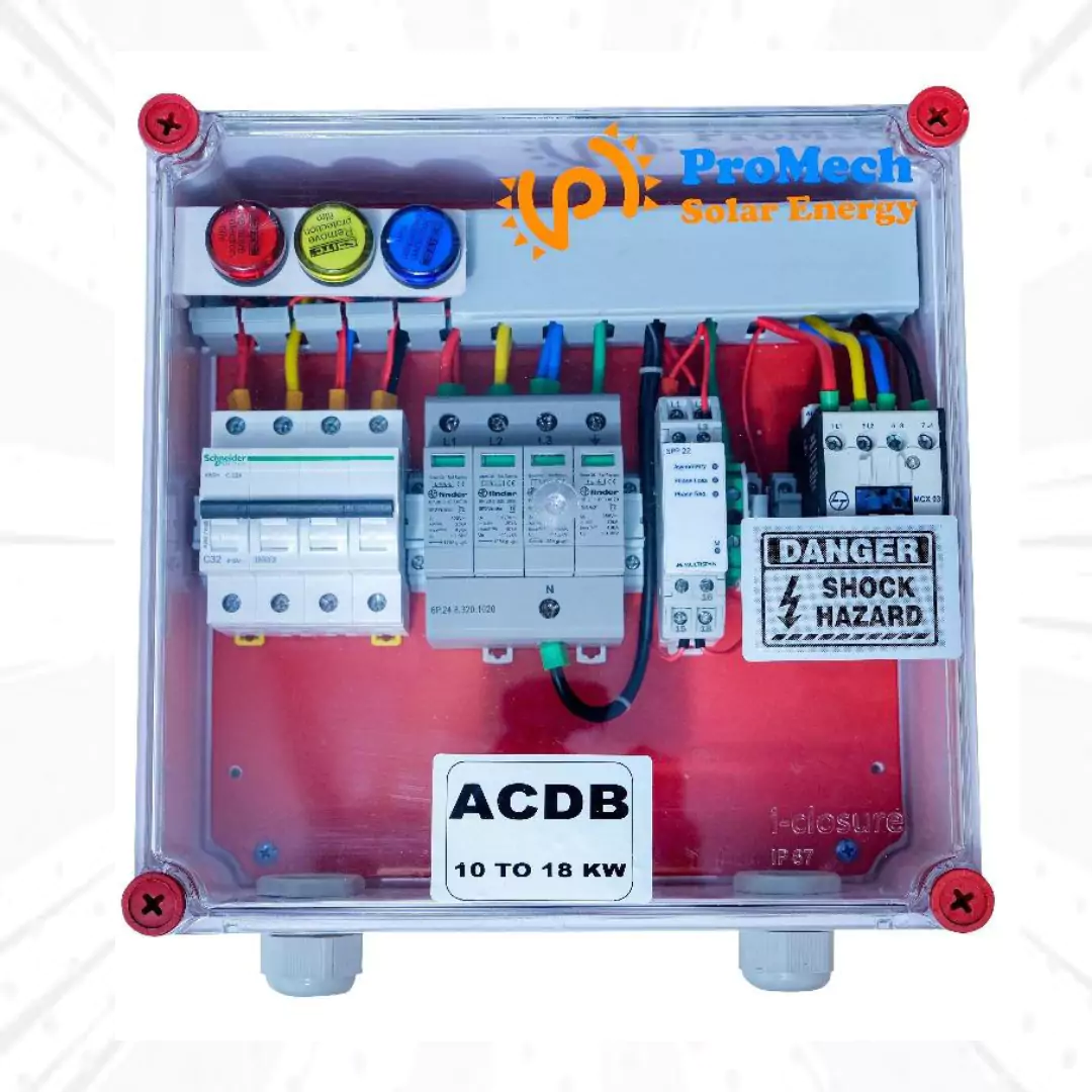 Promech solar energy ACDB AND DCDB manufacturere.