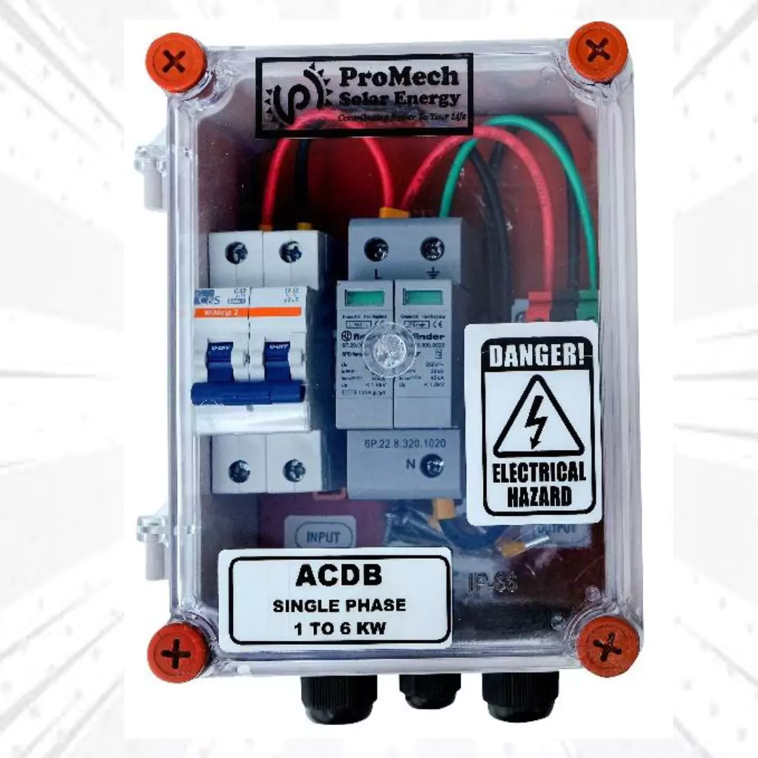 Promech solar energy ACDB AND DCDB manufacturere.