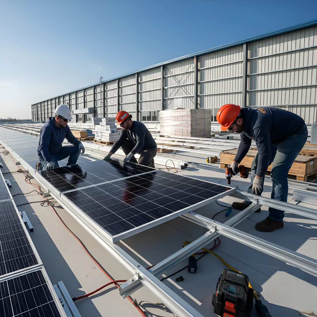 The Future of Industrial Energy: Why Solar Panel Systems Are Essential for Indian Industries By Promech Solar Energy