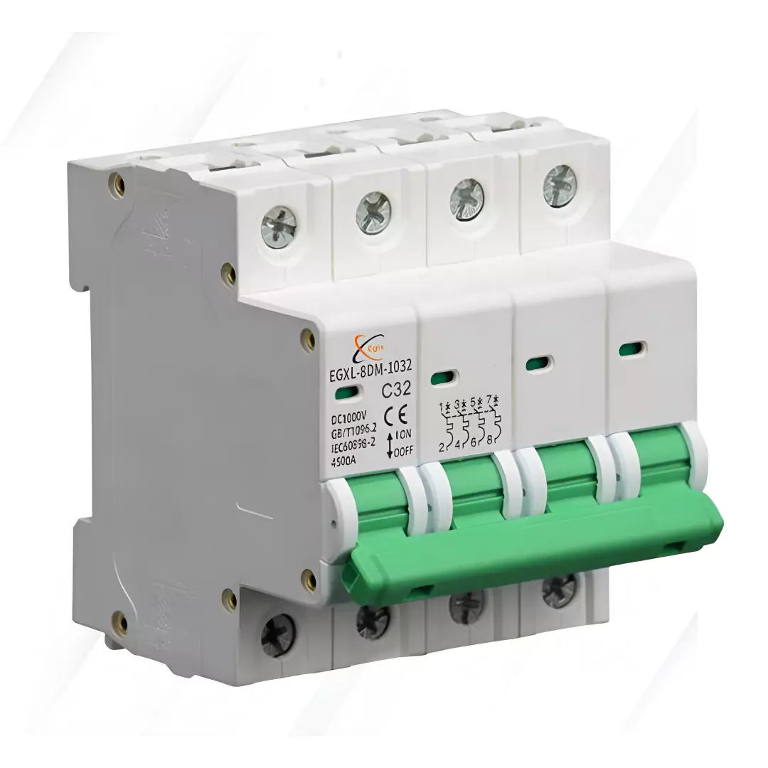 3 MCB Miniature Circuit Breaker egis brand products from Promech solar energy